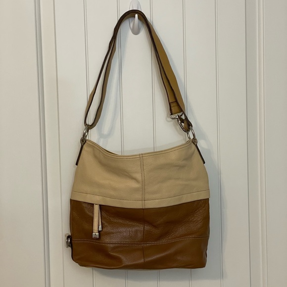 Tignanello Tan and Brown Shoulder bag - Picture 2 of 10